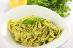 Tagliatelle z orzechowym pesto.JPG