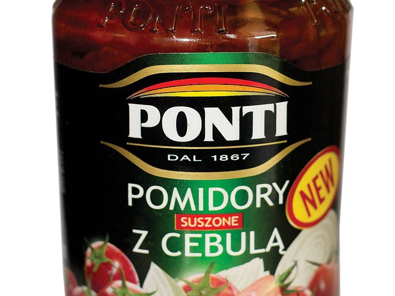 Oryginalne włoskie POMIDORY SUSZONE Z CEBULÄ w oleju