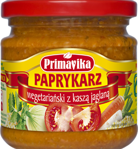 Paprykarz bez ryżu i ryby? Tak! Wegetariański Paprykarz z kaszą jaglaną