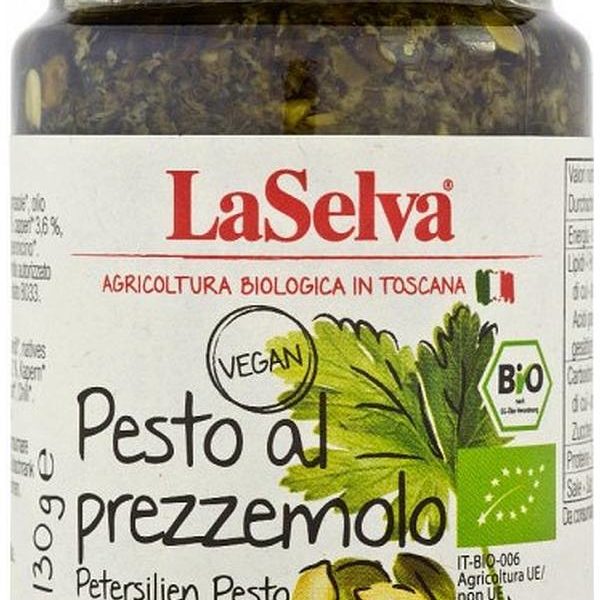 Oryginalne włoskie BIO PESTO Z PIETRUSZKI od marki LaSelva