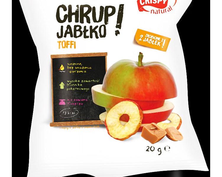 Paluszki, chipsy ziemniaczane natomiast orzeszki podmieniamy skrzypiącymi, suszonymi chipsami owocowymi plus jarzynowymi.