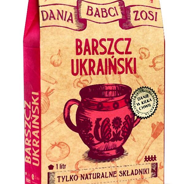 Barszcz ukraiński ze stolicy barszczu na Podolu w miejscowości Borszczów