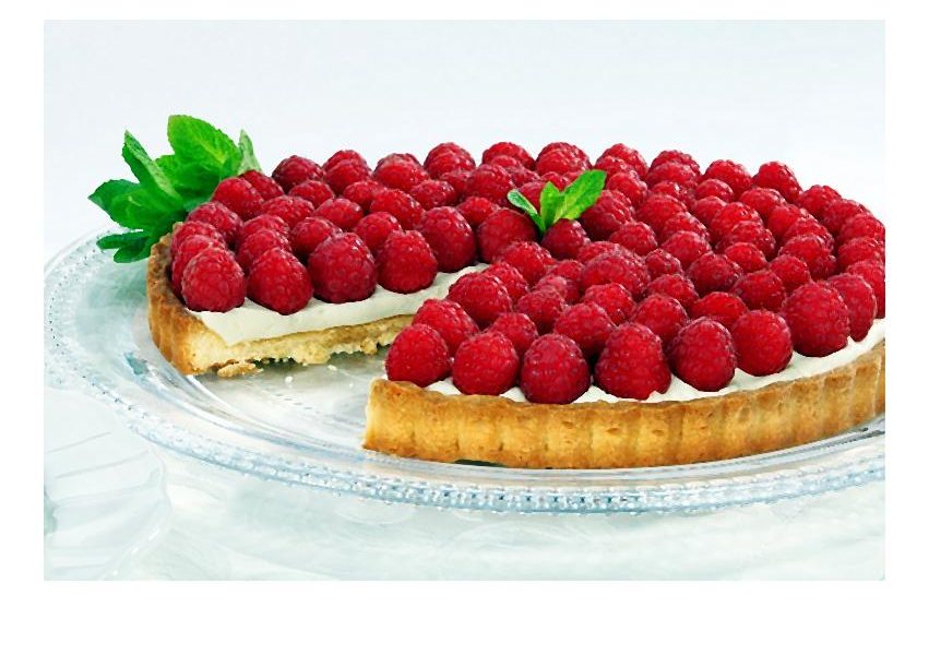 Przepis na niebiańskę tartę z malinami – Tarta z malinami na lato