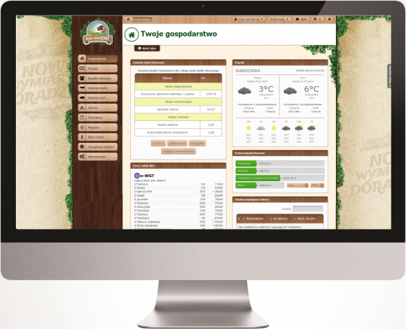 RolnikON – polskie rolnictwo w cyfrowej erze Rolnictwo, BIZNES - Przyszłość wsi i rolnictwa związana jest z nowoczesnymi technologiami. Od dziś nie trzeba już wychodzić z domu, żeby „skontaktować” się z wirtualnym doradcą rolniczym.