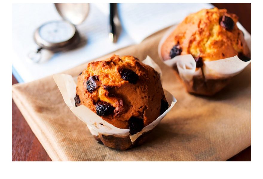 Przepis na jesienne muffiny z suszoną żurawiną