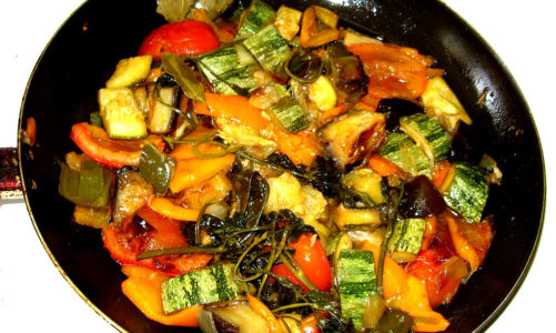 Przepis na ratatouille z kiełbasą