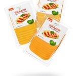 Vege plastry sojowe w trzech smakach: Goudy, Emmentalera i Cheddara