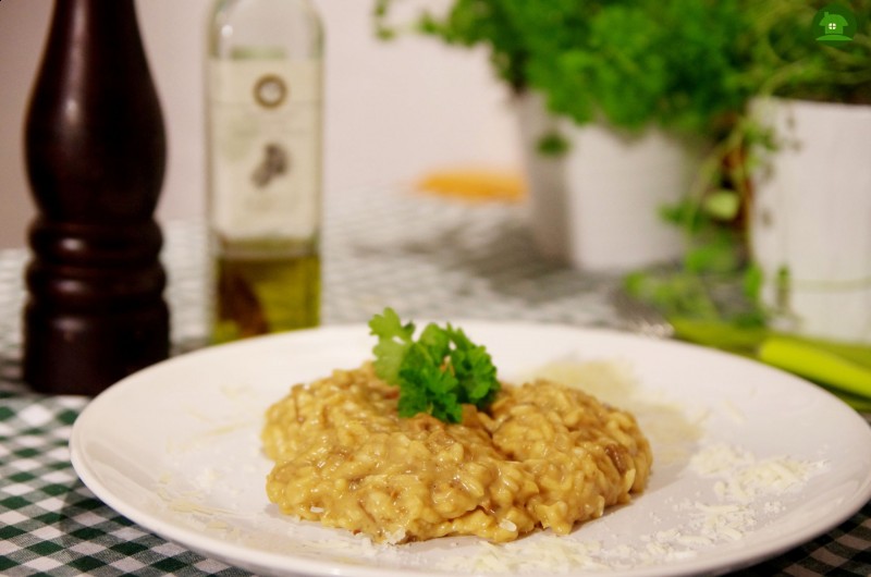 Przepis na Risotto Alla Milanese z Borowikami