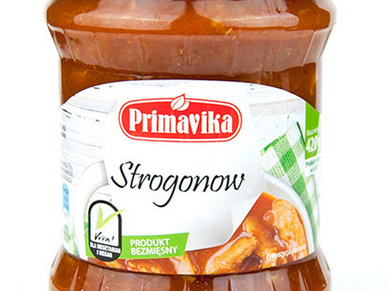 Zdrowe danie gotowe – wegetariański Gulasz STROGONOW