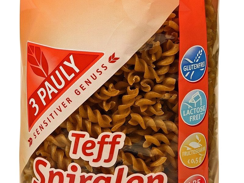 Bezglutenowy i bezlaktozowy Makaron Spirale