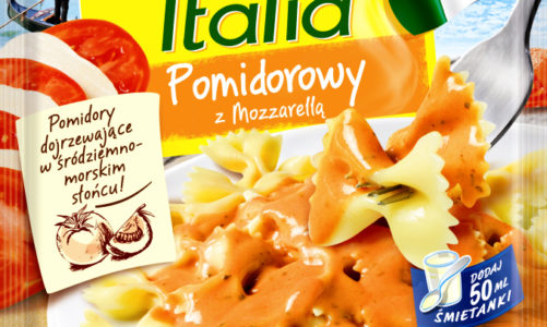 Nowy Sos Pomidorowy z Mozzarellą