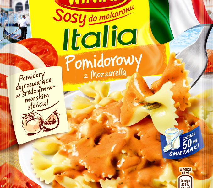 Nowy Sos Pomidorowy z Mozzarellą