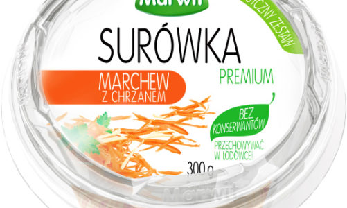 Surówka o smaku marchew z chrzanem