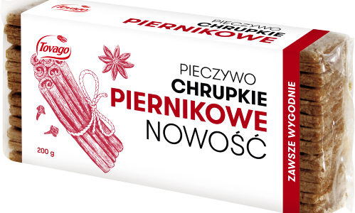 Chrupkie piernikowe pieczywo pszenno