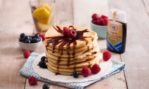 Złote śniadanie w amerykańskim stylu!