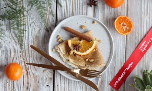 Świąteczne śniadanie na słodko, czyli piernikowe naleśniki