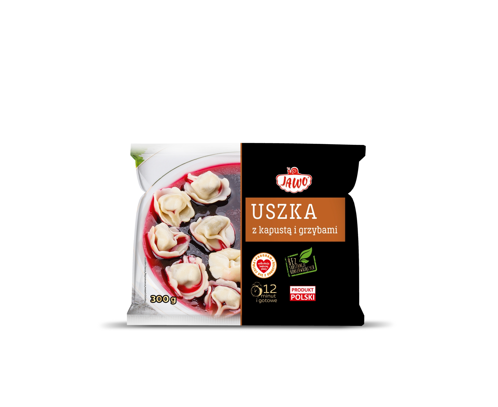 Uszka z kapustą i grzybami