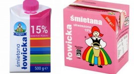 15 procent łowickiej pasji do gotowania w nowej odsłonie Rolnictwo, BIZNES - Charakterystyczny kartonik w różowych barwach, udekorowany wizerunkiem roztańczonej łowiczanki – dawne opakowanie 15-procentowej śmietany łowickiej przechodzi do historii. Jako jedno z pierwszych w portfolio OSM Łowicz doświadczyło ono rewolucji wizerunkowej.