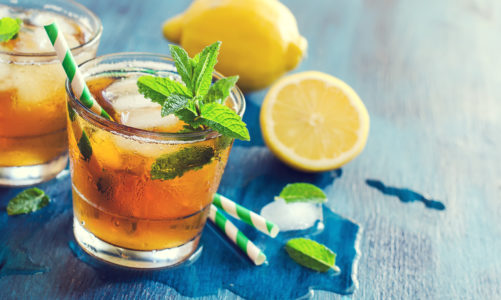 Lemoniady na bazie herbaty: arbuzowa i miętowo-cytrynowa