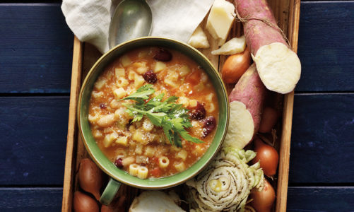 Zupa Minestrone dla mundialowych pomocników