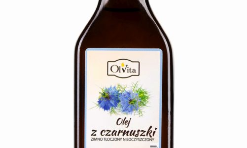 Olej z czarnuszki zimno tłoczony