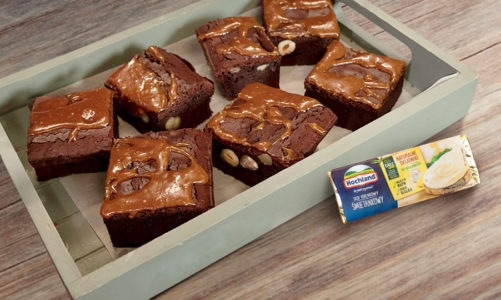 Brownie ze słonym karmelem