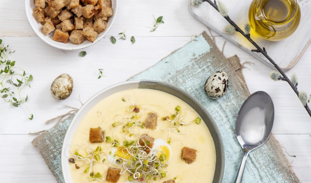 Zupa chrzanowa z serem kremowym! Wielkanocny akcent