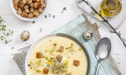 Zupa chrzanowa z serem kremowym! Wielkanocny akcent