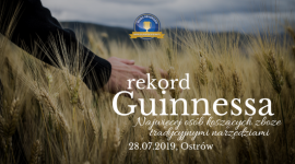 Stowarzyszenie Rozwoju Wsi Ostrów idzie po rekord Rolnictwo, BIZNES - Już 28 lipca 2019 roku (niedziela) we wsi Ostrów w Małopolsce odbędzie się oficjalna próba ustanowienia rekordu Guinnessa na najwięcej osób używających ręcznych narzędzi do koszenia.