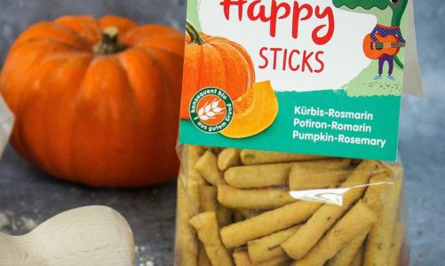 Wesołe Paluszki z dynią i rozmarynem BIO