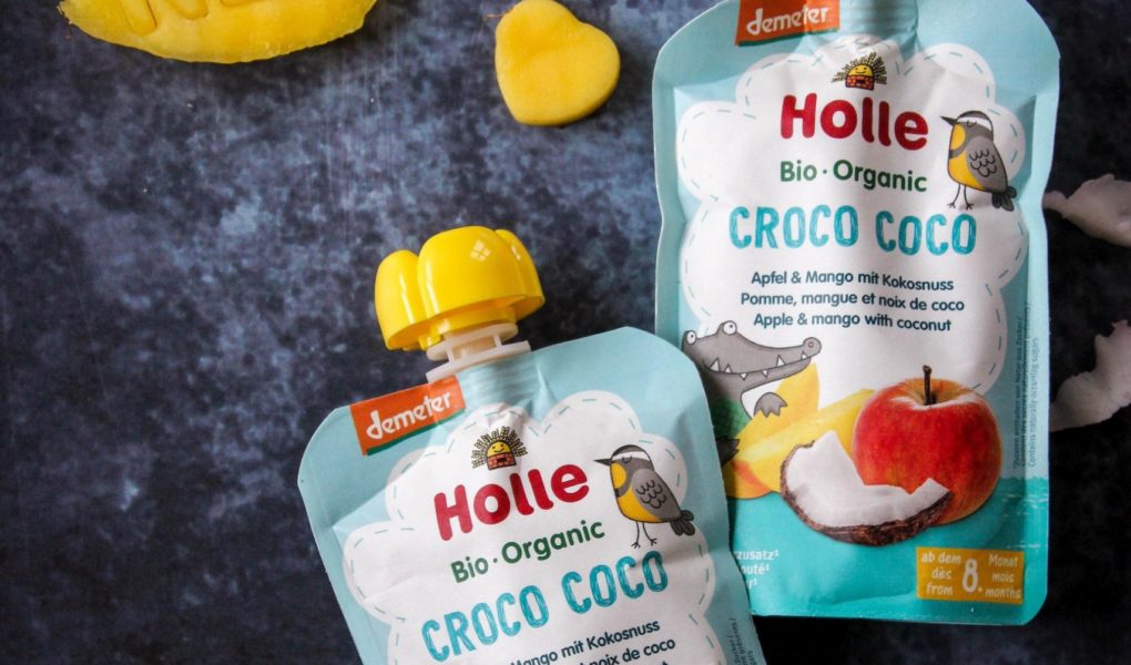 CROCO COCO – ekologiczny mus z jabłka, mango i kokosa
