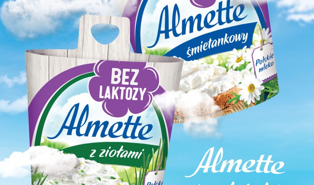 Almette naturalnie lekko bez laktozy Nowość