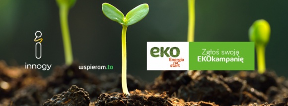 innogy i Wspieram.to uruchamiają kampanię proekologiczną EKOenergia na Start BIZNES, Ochrona środowiska - innogy Polska startuje z ogólnopolską kampanią "EKOenergia na Start" i uruchamia kategorię Ekologia na platformie Wspieram.to. Dzięki inicjatywie, przy pomocy współfinansowania społecznego oraz wsparcia innogy, każdy ma szansę na realizację własnego projektu ekologicznego.