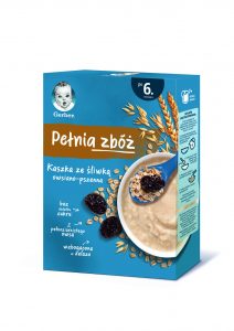 Gerber Pełnia Zbóż_Kaszka ze śliwką owsiano-pszenna Jak poprzez zabawę zaangażować malucha w świąteczne przygotowania. Magiczne święta z Gerber